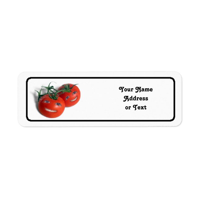 Étiquette Tomates sucrées (Devant)