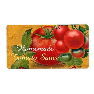 ÉTIQUETTE TOMATOES CHATOUILLERS CANNINGS SAUCE TOMATO