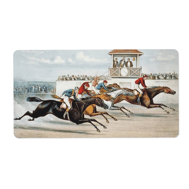 Étiquette TOP Race to Victory (Devant)