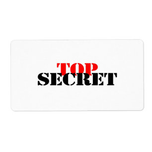 Étiquette Top secret