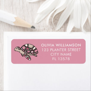 Étiquette Tortue de mer rose