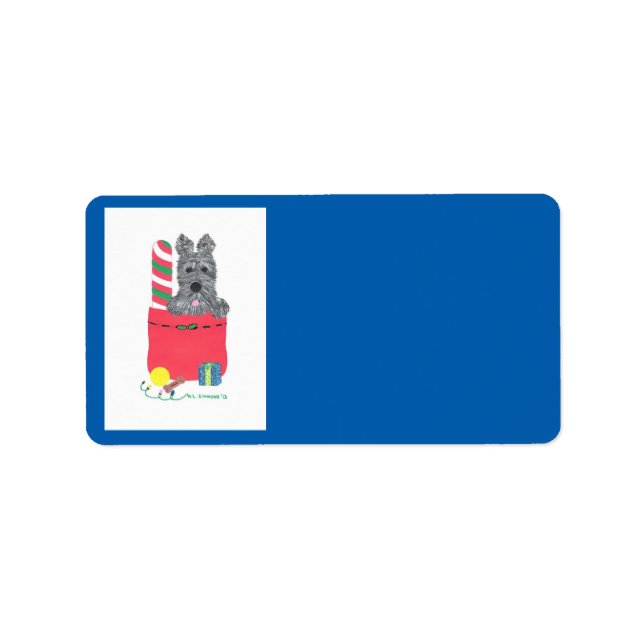 ÉTIQUETTE TOUCHER LES SLOPES (Devant)