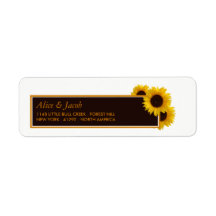 Tournesols de campagne rustiques - Mariage floral