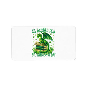 Étiquette Tout réservé pour la Saint-Patrick