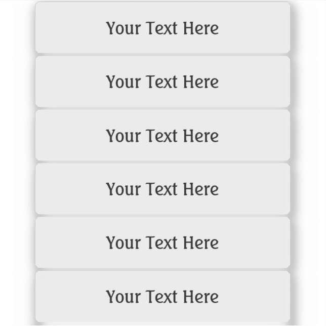 Étiquette Transparent De Moitié De Pouce Sur 3 Pou (Devant)