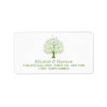 Étiquette Tree of Life, Elegant Wedding<br><div class="desc">These labels are perfect for any couple planning an elegant wedding celebration. The elegant tree design can be personalized to suit your special event and will be the perfect accessory for any romantic themed party, including; valentine's day celebrations, engagements, wedding showers, baby showers and much, much more. Part of our...</div>