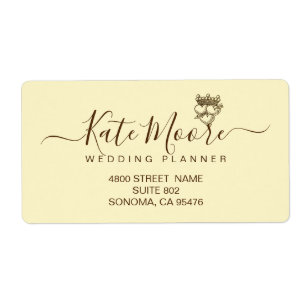 Étiquette Triple Coeur Et Rendement D'Entreprise De La Couro