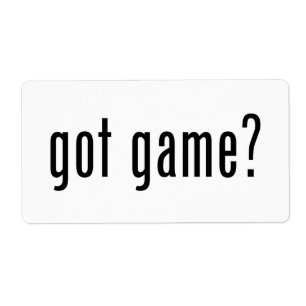 Étiquette tu as du jeu ?