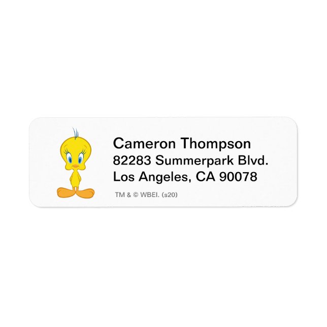 Étiquette TWEETY | Innocent Little Bird (Devant)