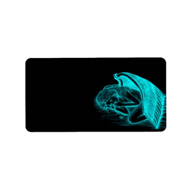 Étiquette Un ange endormi (Devant)