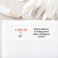 Un type super de 65 adresse de retour