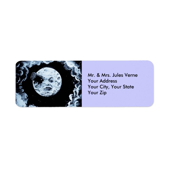 Étiquette Un voyage sur la Lune (Devant)