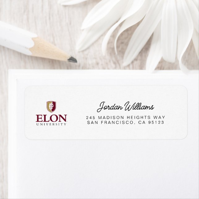 Étiquette Université Elon (En situation)