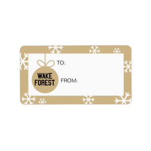 Étiquette Université Wake Forest   Wake Forest