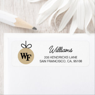 Étiquette Université Wake Forest WF