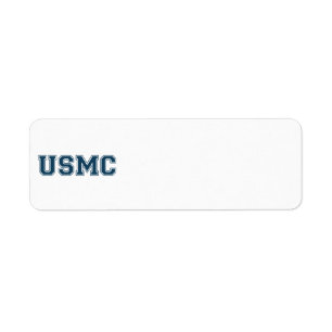 Étiquette Usmc d'équipe