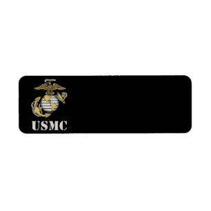 Étiquette Usmc [pochoir]
