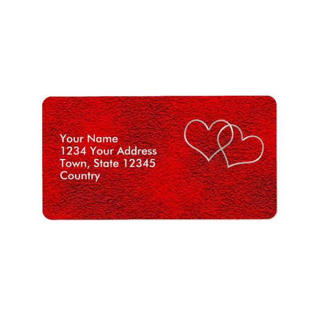 Étiquette Valentine #2 (Devant)