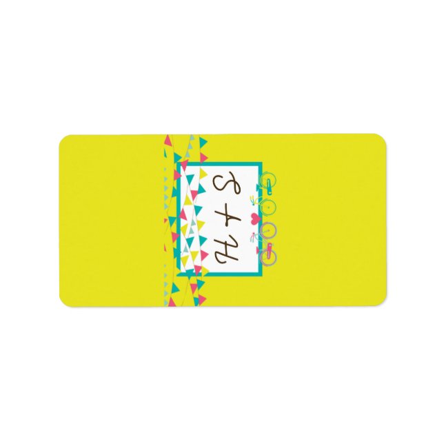 Étiquette Vélos miniatures de Hershey de 1,25 po x 2,75 po (Devant)