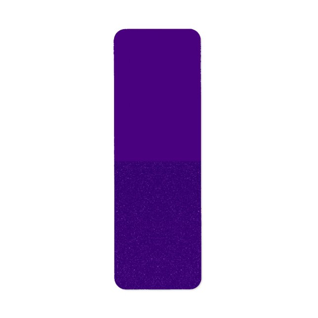 Étiquette vertical de dégradé violet - personnalis (Devant)