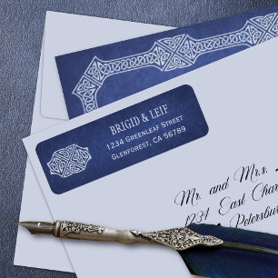 Étiquette Viking Celtic Gamer Mariage