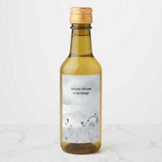 Étiquette Vin du jour lumineux