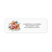 Vin Rose Dusty Orange Rouge Orchidées Mariage