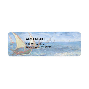 Étiquette Vincent van Gogh - La mer aux Saintes-Maries