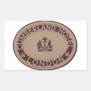 Étiquette vintage : Cumberland Hotel