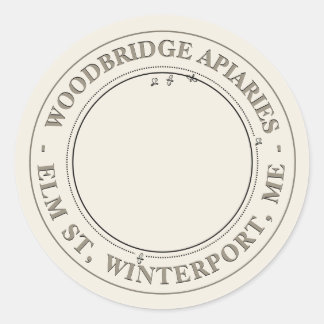 Étiquette vintage ivoirien