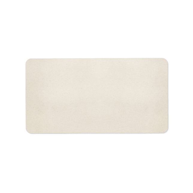 Étiquette Vintage papier parchemin de 1817 Modèle blanc (Devant)