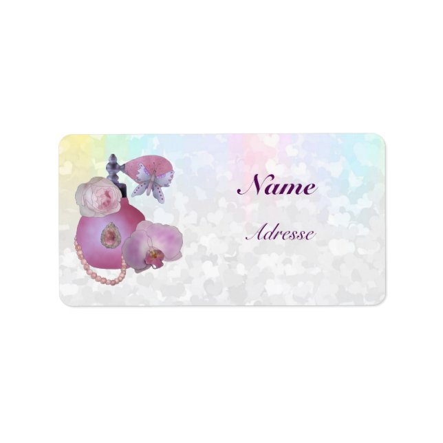 Étiquette Vintage Parfüm (Devant)