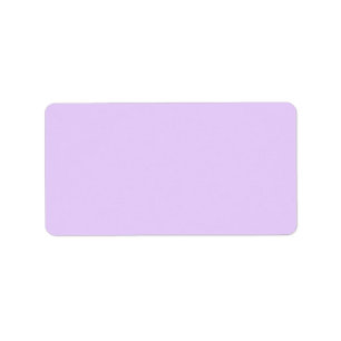 Étiquette Violet d'orchidée Winsome Pastel violet 2015 Coul