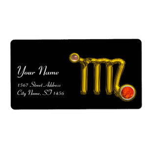 Étiquette VIRGO ZODIAC BIRTHDAY JEWEL GREY AGATE Gold