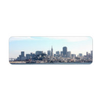 Vue de la ville de San Francisco depuis la baie