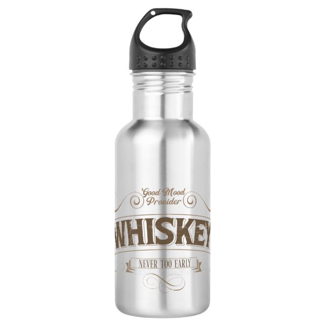 Étiquette Whiskey - bouteille d'eau amusante (Devant)