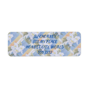 ÉTIQUETTE WHITE SNAPDRAGONS