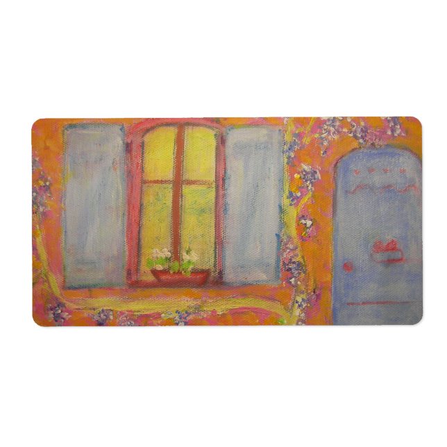 Étiquette Wisteria Cottage provence (Devant)