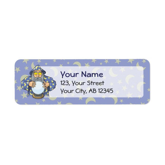 Étiquette Wizard (Devant)