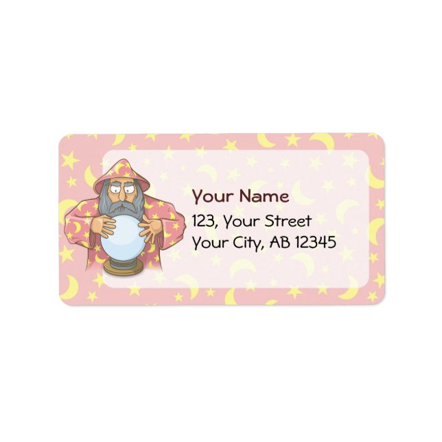 Étiquette Wizard (Devant)