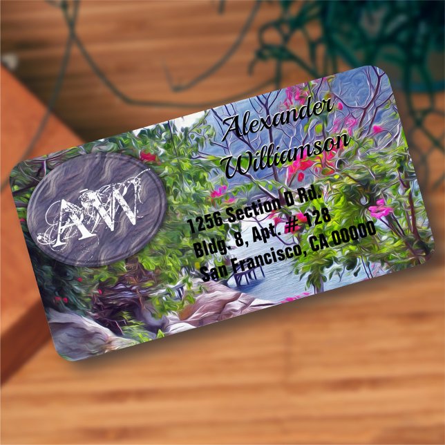 Étiquette Yelapa Trail 821 Adresse (Créateur téléchargé)