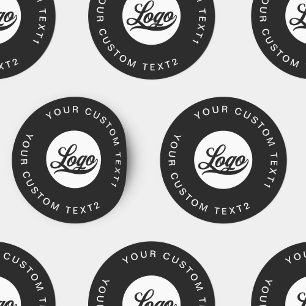 Étiquettes 30 Waterproof Business Logo Bouteille d'eau Sticke