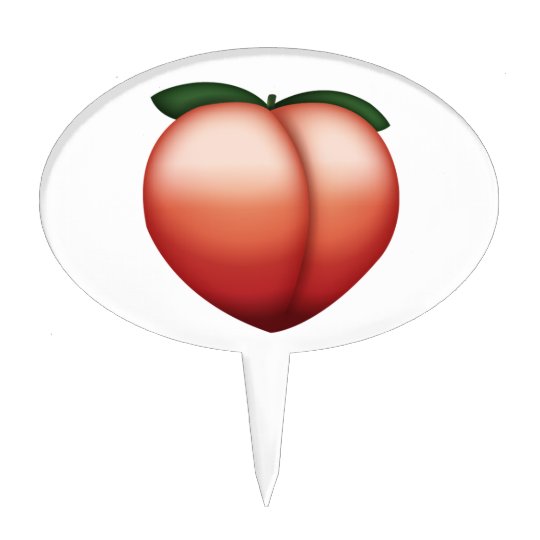 Etiquettes A Gateau Peche Emoji Zazzle Fr