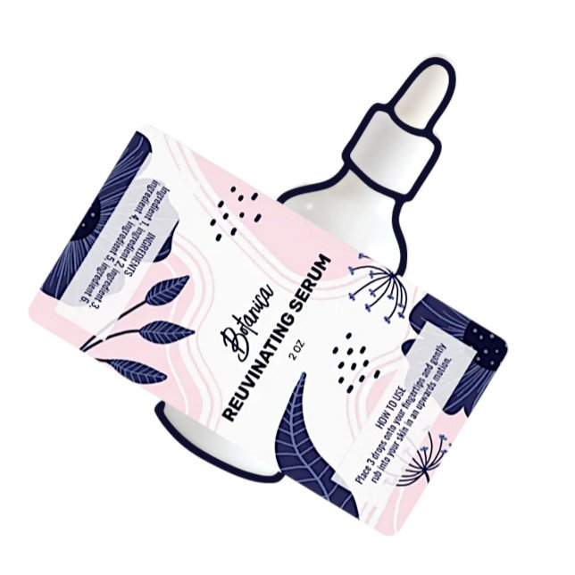 Étiquettes Abstraits de bouteilles de sérum  (Créateur téléchargé)