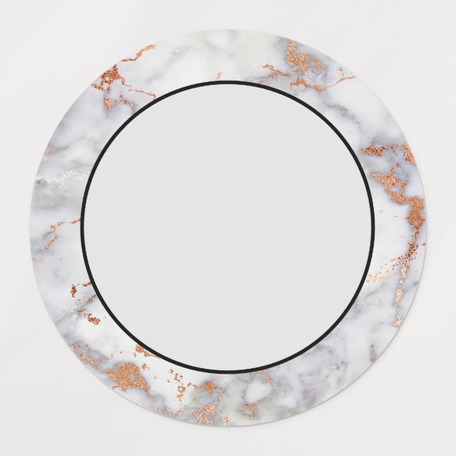 Étiquettes Accents de sable et motif abstrait blanc (Design 1)
