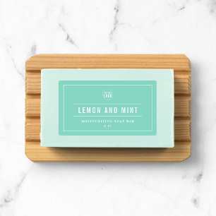 Étiquettes Ajouter votre logo Bordure et lignes blanches Coul