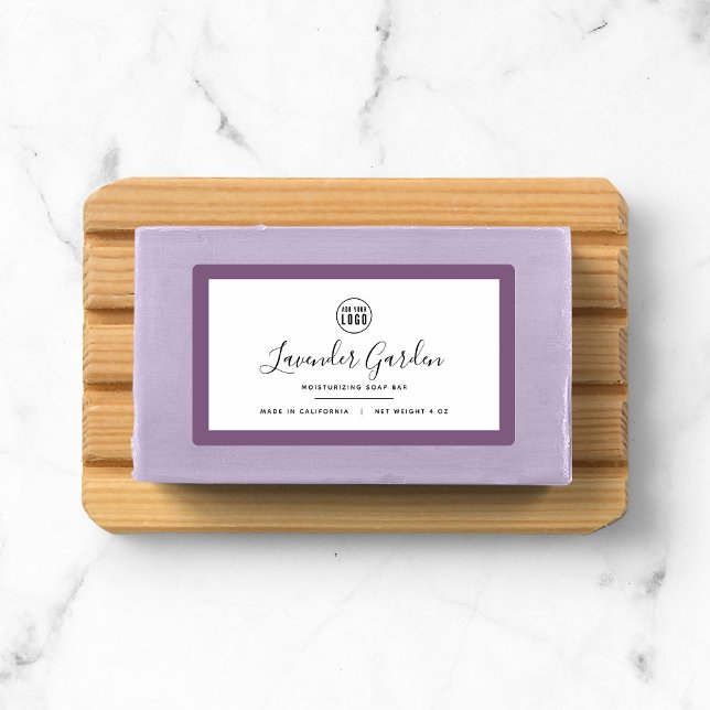 Étiquettes Ajoutez votre logo et votre produit couleur modifi (Créateur téléchargé)