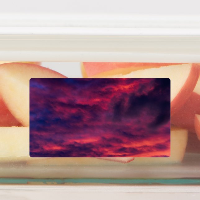 Étiquettes août rouge (Apposé)