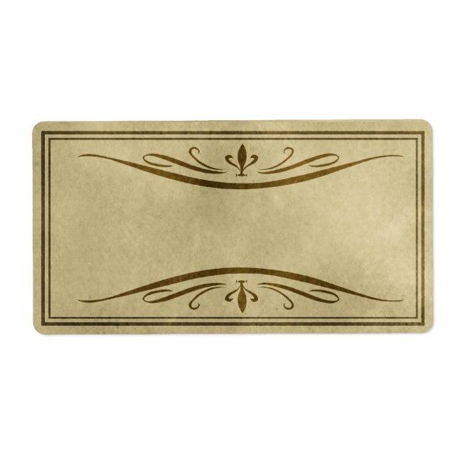 Étiquettes apothécaires prospères (Devant)