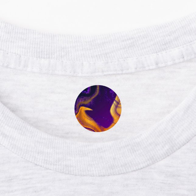 Étiquettes art de la couleur vibratoire (Apposé)